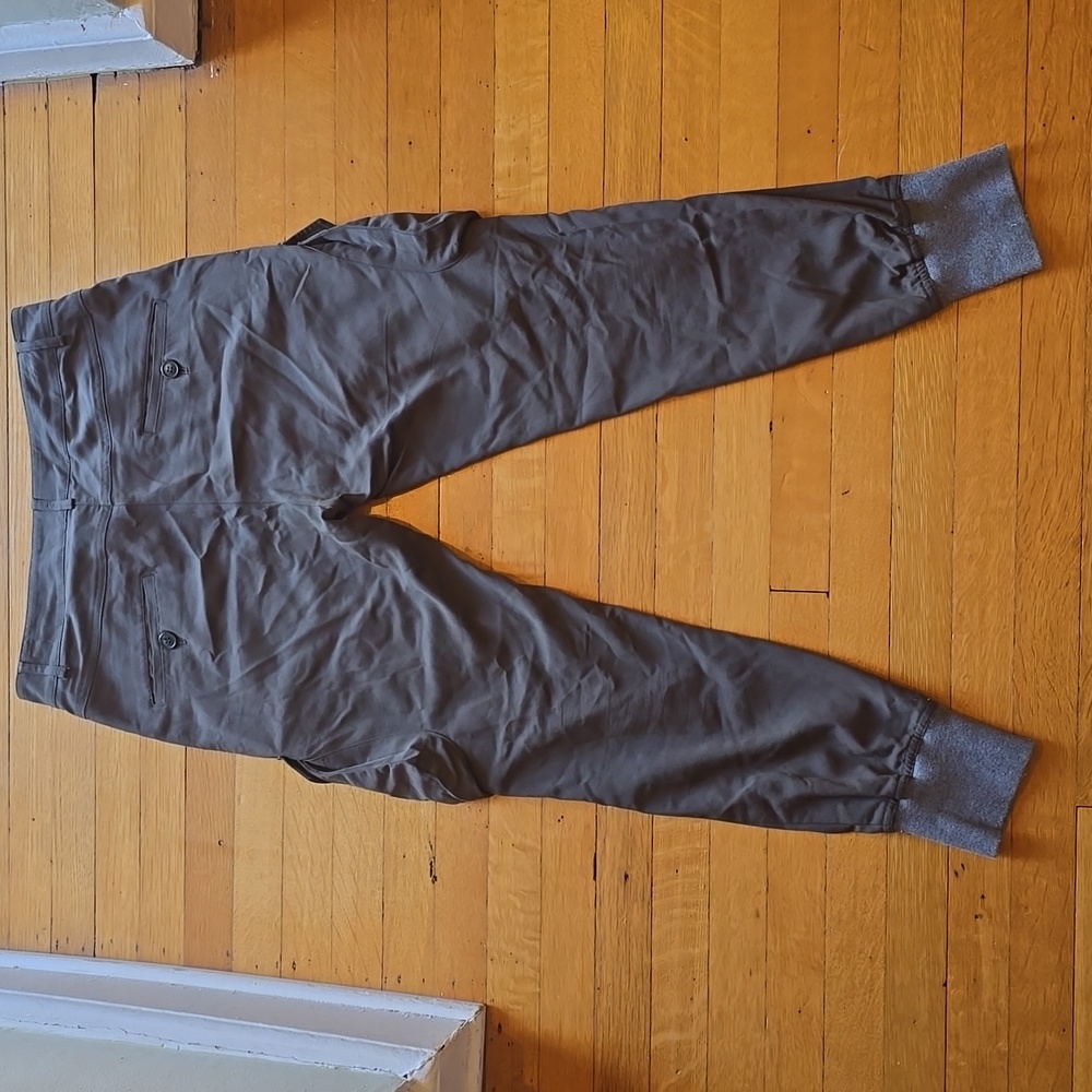 James Jeans, Boyfriend Cargo Military Green Pants, EUC, Women's 26 - Picture 2 of 15